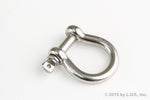 10 Stainless Steel 5/16 Inch 7.9mm Anchor Shackle Bow Pin Chain Ring 1400 Pound
