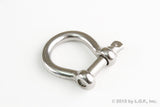 1 Stainless Steel 5/16 Inch 7.9mm Anchor Shackle Bow Pin Chain Ring 1400 Pound