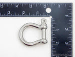 1 Stainless Steel 5/16 Inch 7.9mm Anchor Shackle Bow Pin Chain Ring 1400 Pound