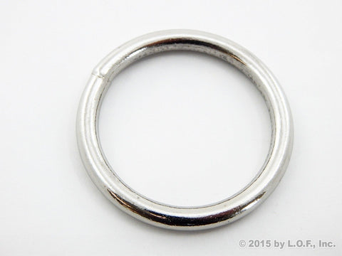 1 Welded O-Ring 2 Inch (2.5 Inches Outer) x 17/64 Inches Thick Nickel 200 Lbs