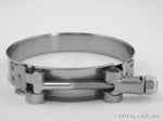 1x 304 Stainless Steel T-Bolt Turbo Silicone Hose Clamp 3.5 Inches 86-94mm