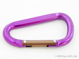 10 Aluminum Purple Spring Snap Quick Link Carabiner Hook Clips 3-1/8 Inches Length - Light Duty 75 Pound