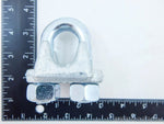 New Malleable Galvanized Wire Rope Cable Clips, 3/4 Inches