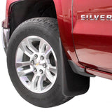 2014-2018 Chevy Silverado 1500 & 2015-2018 Silverado 2500 3500 Molded Splash Mud Flaps Front Only 2 Pc Set Pair