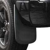 2009-2017 Dodge Ram 1500 or 2010-2017 2500 3500 Molded Splash Mud Flaps - Rear Only 2 Pc Set Pair - Without Flares