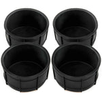 4 Dash Pull Out & Front Seat Floor Console Cup Holder Inserts 2000-2006 Fits Chevy GMC Silverado Sierra
