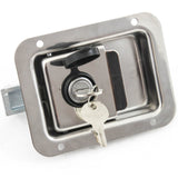 Stainless Door Lock Trailer Toolbox RV Paddle Handle Latch New 5.5 Inches 4.25 Inches Large - Set of 50