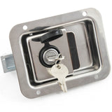 Stainless Door Lock Trailer Toolbox RV Paddle Handle Latch New 5.5 Inches 4.25 Inches Large