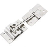 Trailer 4 Inches T-Style Entry Door Catch Holder Metal Bracket Hook Keeper Stainless