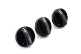 Set of 3 - Fits Toyota Tundra Truck 2000-2006 Control Knobs Dials Heater AC or Fan Full Air Conditioner