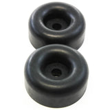 2 Rubber Bumpers for Trailer Fits Ramp Door Truck 2.5 Inches Round Replacement Cargo Stop