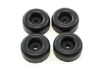 4 Rubber Bumpers for Trailer Fits Ramp Door Truck 2.5 Inches Round Replacement Cargo Stop