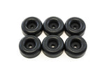 6 Rubber Bumpers for Trailer Fits Ramp Door Truck 2.5 Inches Round Replacement Cargo Stop
