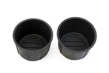 2 Rear Center Console Cup Holder Insert 2009-14 Fits Ford F150 Rubber Left Right Liners