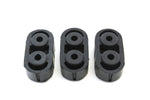 3 pc Exhaust Insulators Reduce Vibration Fits GMC Jimmy Chevy Blazer & More - Hanger