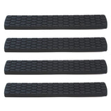 4 Side Step Nerf Bar Pads for Factory Oval Bars Fits Dodge Ram 1500 2009-2019, 2500 (2009-2018) & More