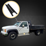 1988-1998 Fits Chevy GMC C/K Regular Cab 2pc Kit Door Sill Entry Guards Scratch Cover Paint Protection Guard