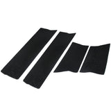 2008-2012 Fits Honda Accord Door Sill Scuff Plate Protectors 4pc Scratch Paint Kit Paint Protection Cover Set