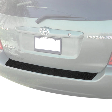 2004-2007 Fits Toyota Highlander Kit Rear Bumper Scuff Scratch Paint Protector Exact Fit No Cutting Required