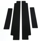 2007-2013 Fits Toyota Tundra Double Cab Door Sill Applique Threshold Protector 4pc Paint Protection Scuff Shield