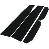 2011-2017 Fits Honda Odyssey Door Sill Garnish Entry Guards Scratch 4pc Kit Paint Protector Scuff Threshold Shield