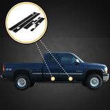 1999-2006 Fits Chevy GMC Silverado Sierra Extended Cab Door Entry Guards Scratch Protection Ext Cab 4pc Kit