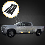 2015-2019 Fits GMC Canyon Crew Chevy Colorado Cab 6pc Kit Door Sill Entry Scratch Shield Paint Protection Guard