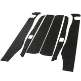 2015-2019 Fits Ford F150 Super Cab 6pc Kit Door Sill Entry Guards Scratch Shield Paint Protector Guard