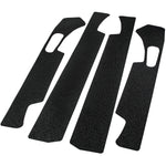 2015-2019 Fits Ford F-150 Crew Cab 4pc Kit Door Entry Guards Scratch Cover Sill Threshold Scuff Shield Set