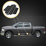 Door Sill Entry Guards Scratch Shield 2009-2018 Fits Dodge Ram 1500 Crew Cab & More 8pc Kit Threshold