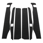 Door Scratch Shield 2017-2018 Fits Ford SuperDuty F250 Super Cab 6pc Paint Protector Sill Threshold Kit
