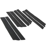 Door Entry Guards Scratch Shield 2015-2019 Fits Chevy Suburban/GMC Yukon XL 8pc Threshold Sill Protection Kit