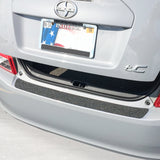 Rear Bumper Scuff Scratch Protector 2011-2013 Fits Toyota Scion tC 1pc Shield Black Paint Cover