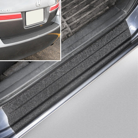 2008-2012 Fits Honda Accord 5pc 4 Door Sill Step Protector Bumper Threshold Shield Scratch Paint Protection