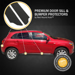 2011-2015 Fits Mitsubishi Outlander Sport ASX 7pc Door Sill Step Protector Bumper Shield Paint Protection Guard