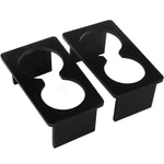 2-2002 2007 Fits Toyota Highlander Custom Fit Cup Holder Insert Dual Cupholders New
