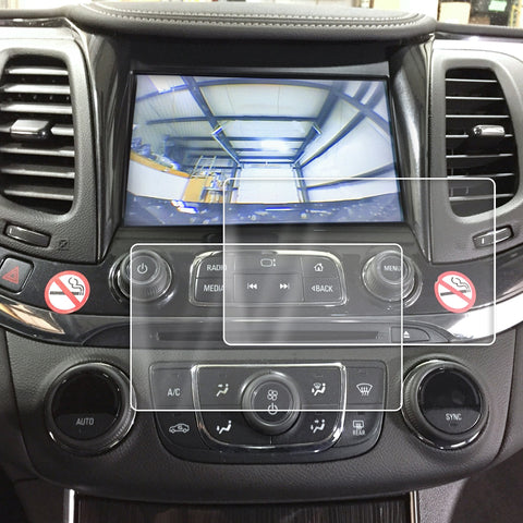 2014-2018 Fits Chevy Impala MyLink Screen Saver 2pc Custom Fit Invisible Touch Display Protector 8"