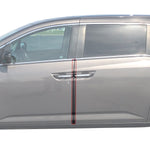 Door Edge Lip Guards 2011-2017 Fits Honda Odyssey 2pc Clear Paint Protector Film Pre-Cut Custom Fit