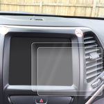 Screen Savers 2pc Custom Fit Fits 2014-2019 Jeep Cherokee U Connect Invisible Touch Display Protector 8.4"