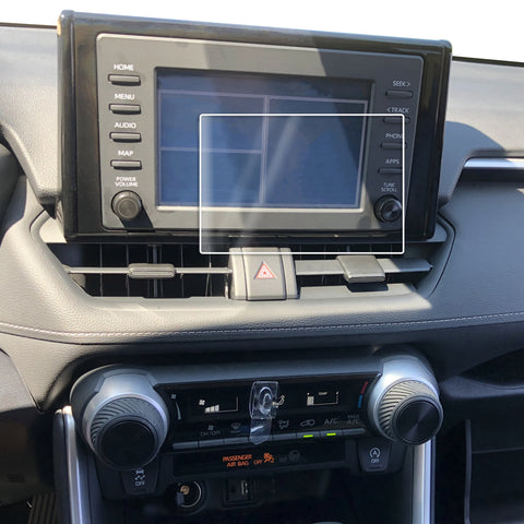Screen Saver 1pc Fits Toyota RAV4 2019-2020 Entune Touchscreen Display Protector fits 7" (diagonal) Screen