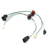 2 Headlight Lamp Wiring Harnesses Light Wire Pair Fits Dodge Ram (2009-2018 1500 & More) for Quad Halogen Only