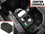 2 Piece Vehicle Organizer Center Console Glove Box Inserts Fits Chevy Cruze 2011 2012 2013 2014 2015 Black
