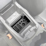 2 Pc Vehicle Organizer Center Console & Glove Box Inserts Fits Ford Focus 2012-2014 (Automatic Transmission Only)