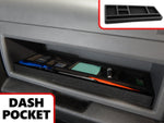 3 Pc Vehicle Organizer System Center Console Upper Dash & Glove Box Inserts Fits Ram 2013-2018 Fold Down Console