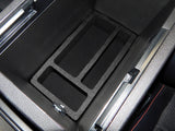 Black Center Console Organizer 1 Piece Fits Toyota Camry 2012 2013 2014 2015 2016 2017 (Excludes Hybrid) -