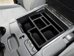 Black Center Console Organizer 1 Pc Fits Dodge Ram 1500 2500 3500 2013-2018 for FOLD Down Only