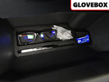 Glove Box Organizer Insert Organizational System Fits Chevy Chevrolet Equinox 2018-2019 Black Made in USA