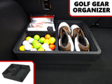 Golf Accessory Trunk Organizer Rear Black Cargo Hatch Car Truck Van SUV Interior Non Skid Gear 3 Large Pockets