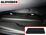 Glove Box Organizer Insert Fits Toyota Camry 2018-2019 (Does not fit XLE or XSE) Black