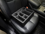 Car Passenger Seat Organizer Black Washable for Kids & Adults Multiple Compartments for Books Toys & More